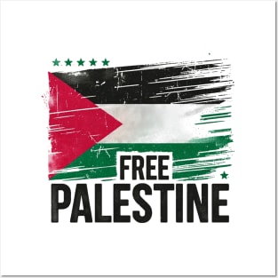 Free Palestine Posters and Art